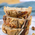 Veganes Bananenbrot mit DInkelmehl